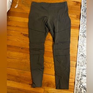 Express Army Green Leggings